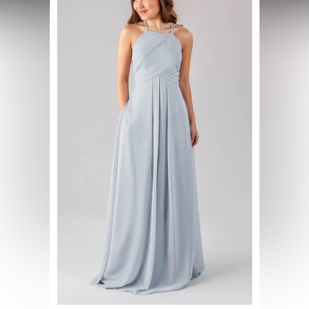 Kennedy Blue Fog Bridesmaid Dress